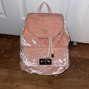 Velour Guess Bookbag